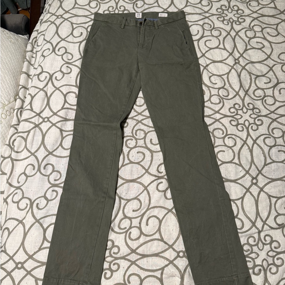 Men's Olive Green Pants